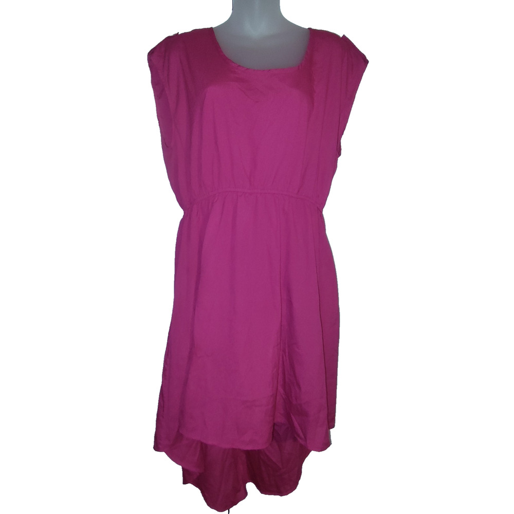 Delicious Los Angeles Women’s Pink Short sleeve Polyester Dress Size 3X BG17